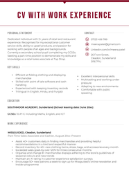 CV For A 16 year old Template Examples How To Write