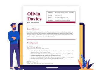 Featured image for Modern CV Templates page