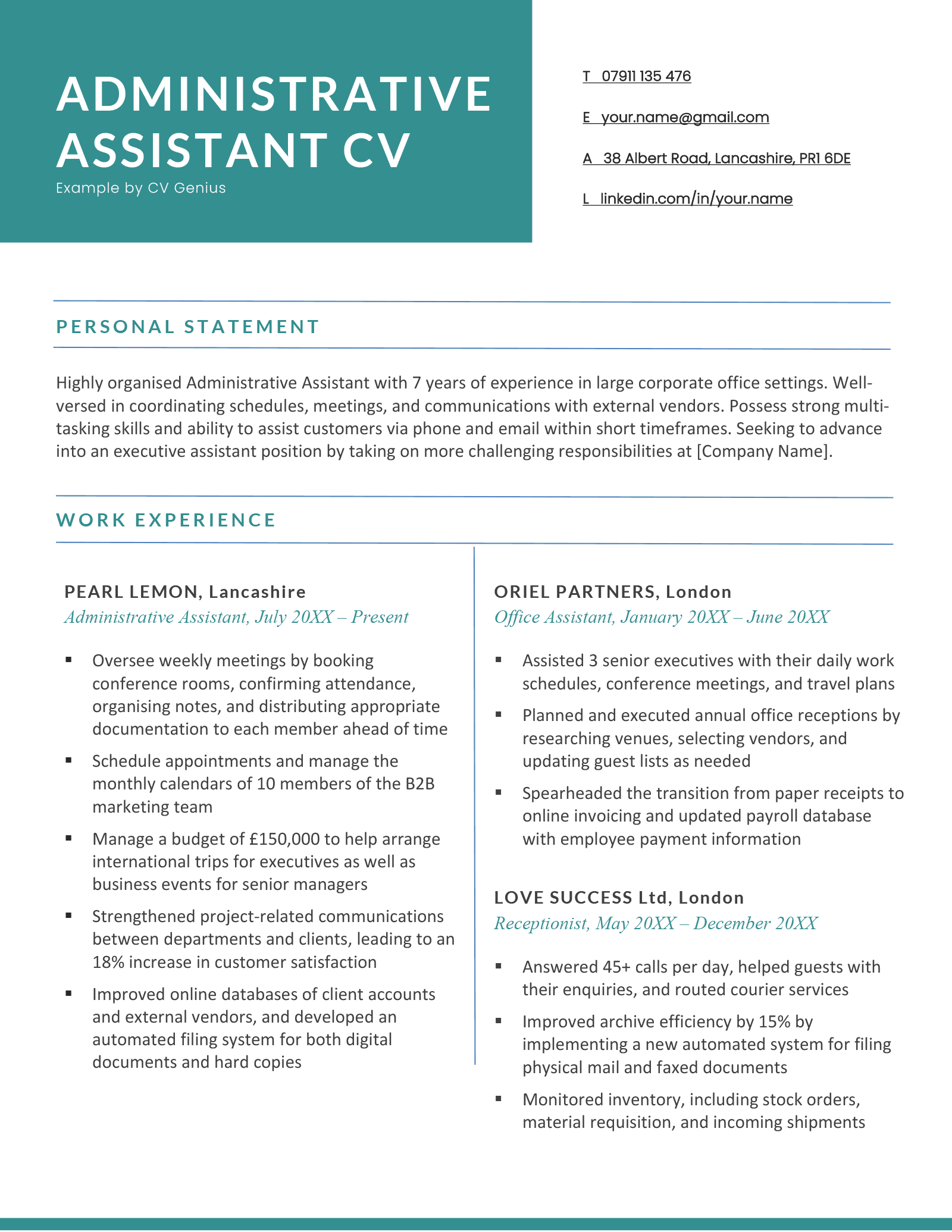 administrative assistant job description resume 5 real entry-level ...