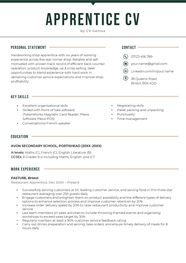 Apprenticeship CV Example Step by Step Writing Guide