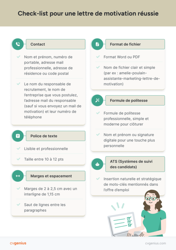 Comment faire une lettre de motivation pour un emploi