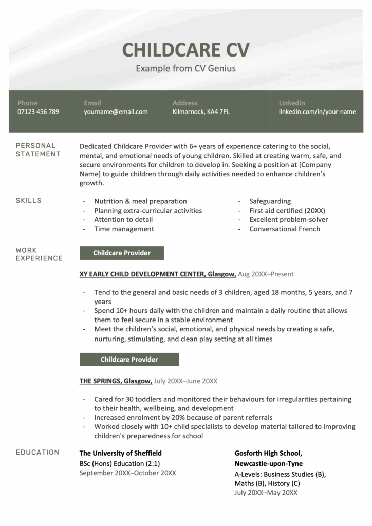 3-childcare-cv-examples-template-writing-guide-for-2025