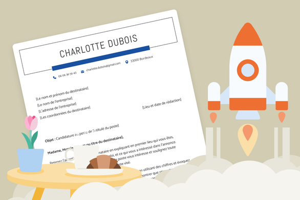 Image d'en tête pour comment commencer une lettre de motivation.