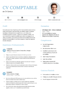 CV comptable – Exemple et modèle