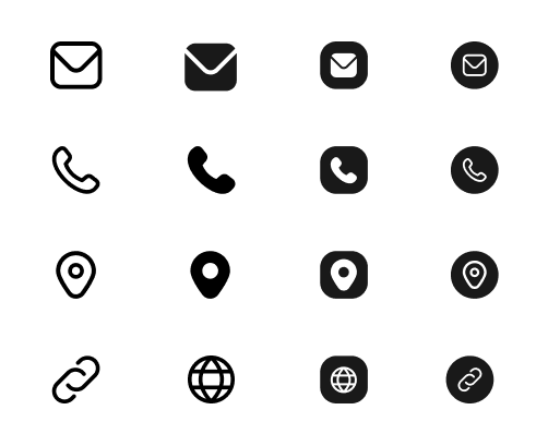 CV Icons [50+ Free Symbols for Socials, Contact, & Headings]