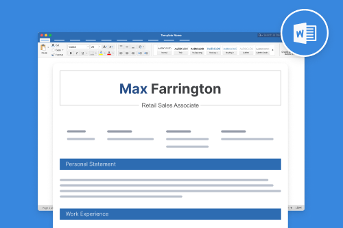 20 Free Downloadable CV Templates for Microsoft Word