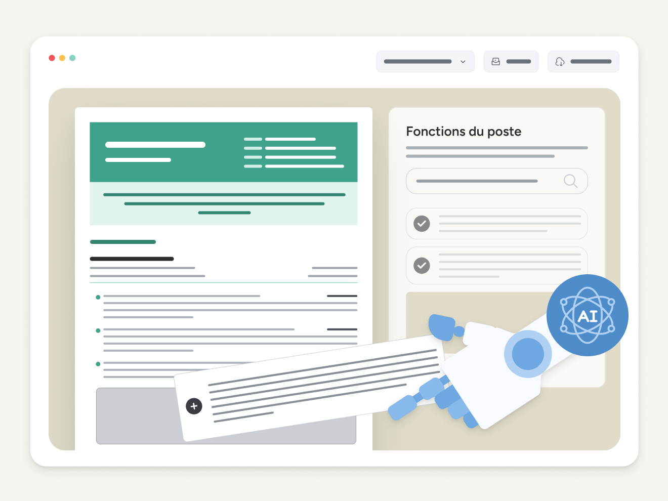 Outil de vérification de CV avec IA, amélioré pour l’édition.