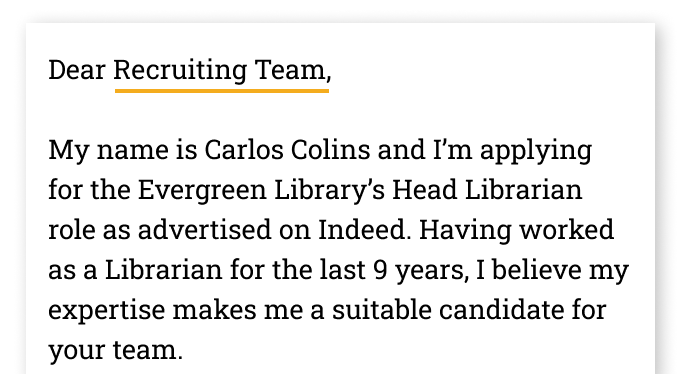 When To Use Dear Sir Or Madam 17 Modern Alternatives   Dear Recruiting Team Dear Sir Or Madam Gender Neutral Alternative Greeting 