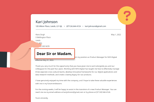 Dear Sir Or Madam Letter Sample   Dear Sir Or Madam 