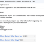 How to Write an Email Cover Letter (+ Examples) | CV Genius