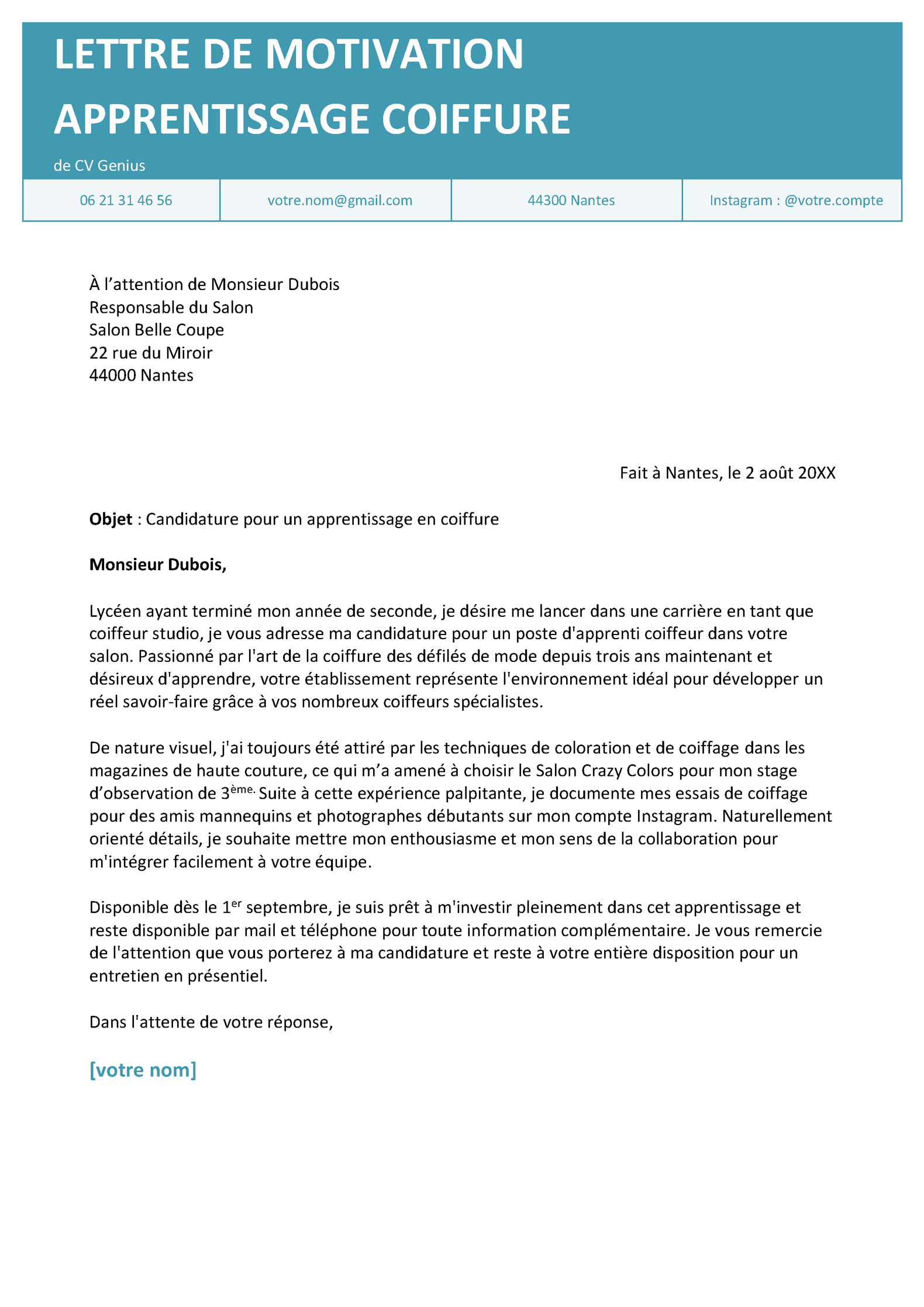 exemple d