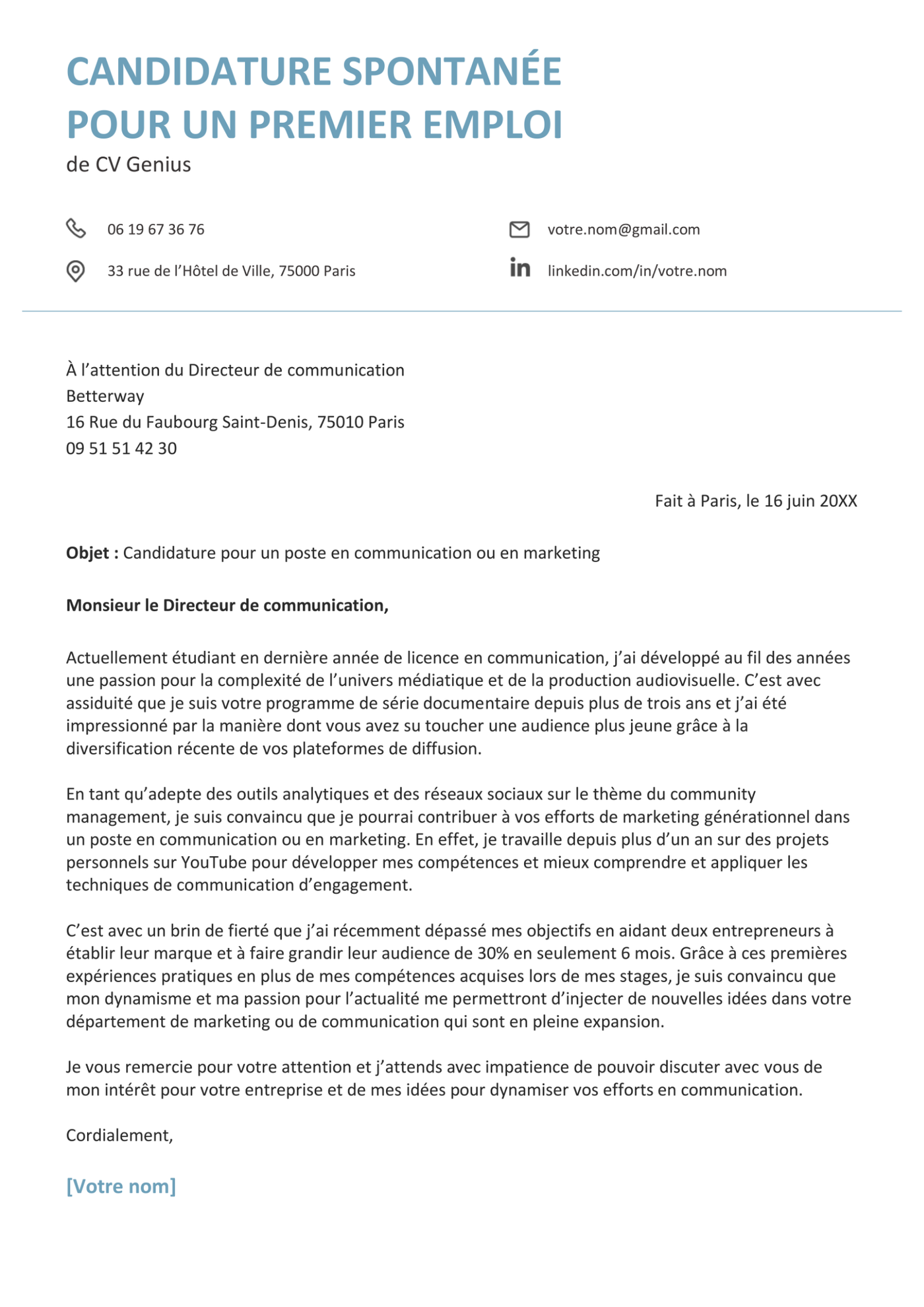 exemple d