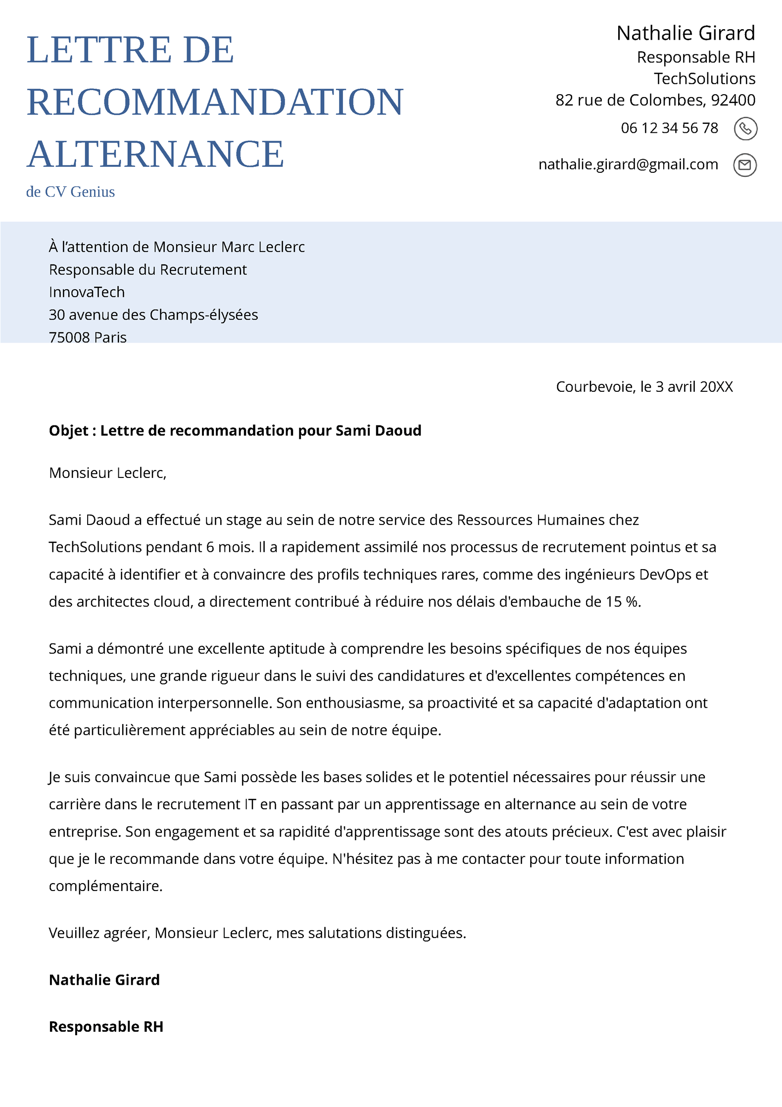 exemple d