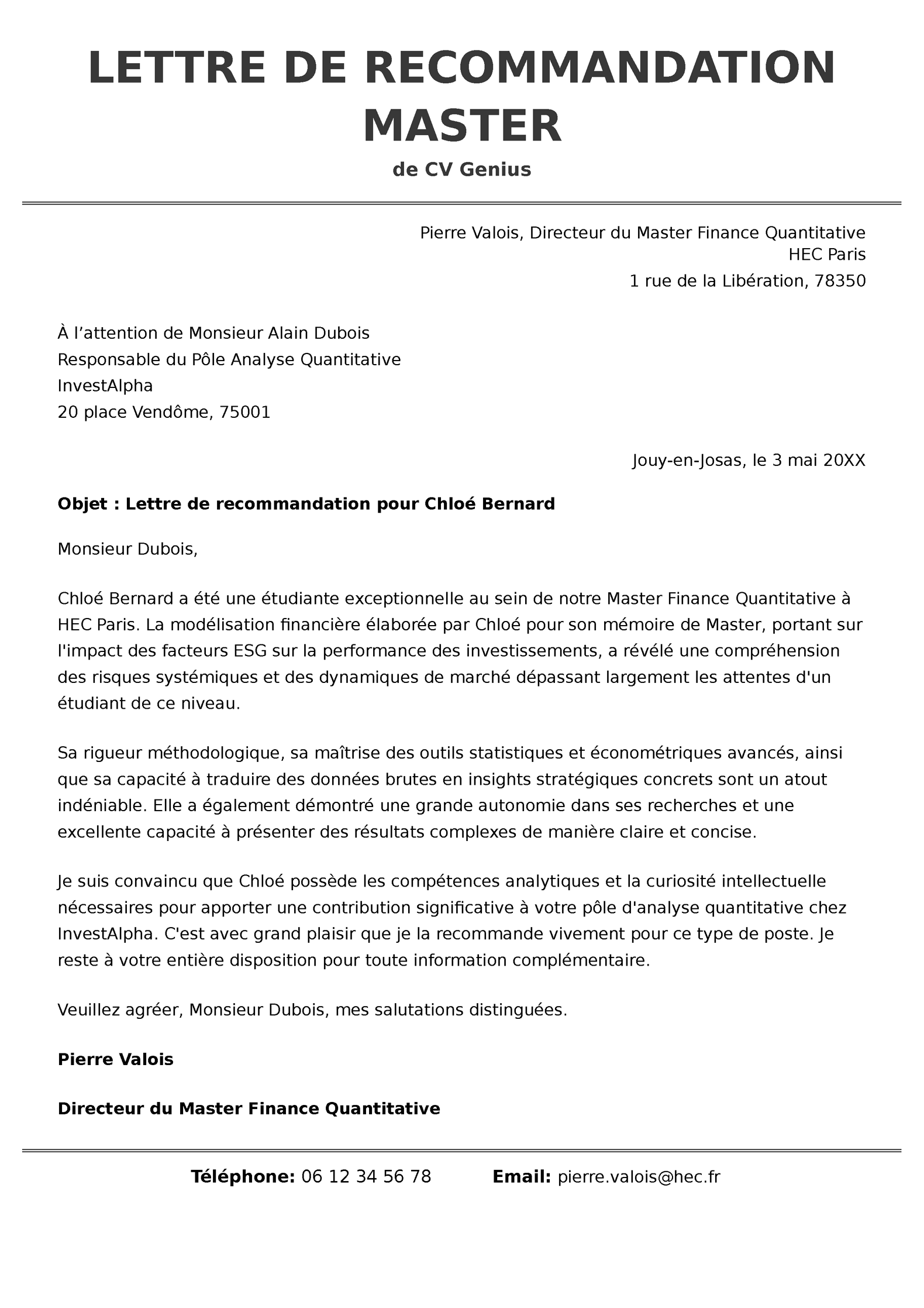 exemple d
