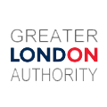 The logo of the Greater London Authority, the local government that runs London, headed by the Mayor of London.