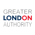 The logo of the Greater London Authority, the local government that runs London, headed by the Mayor of London.