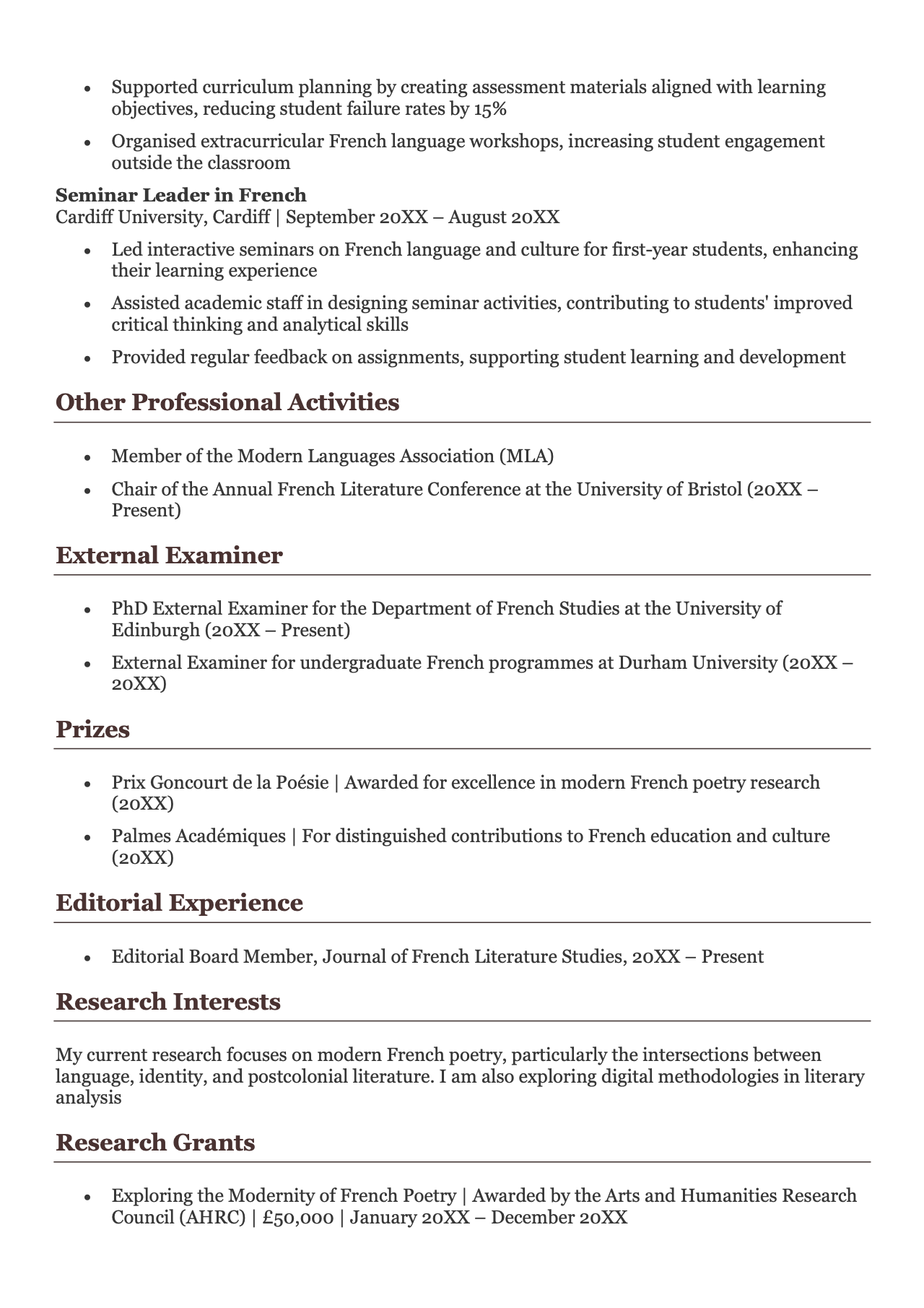 Lecturer CV: Free Example, Template, & Writing Tips