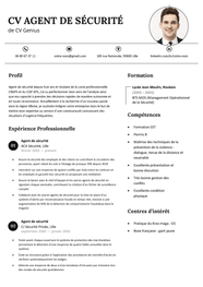 Exemple Et Mod le De CV Agent De S curit 
