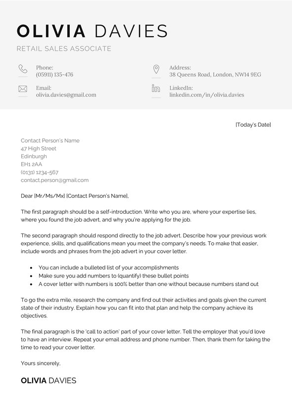 oxford cover letter pdf