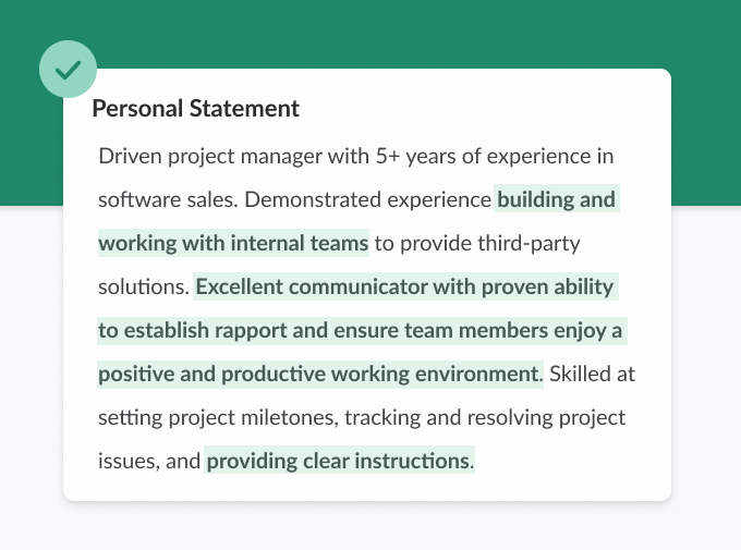 it skills personal statement