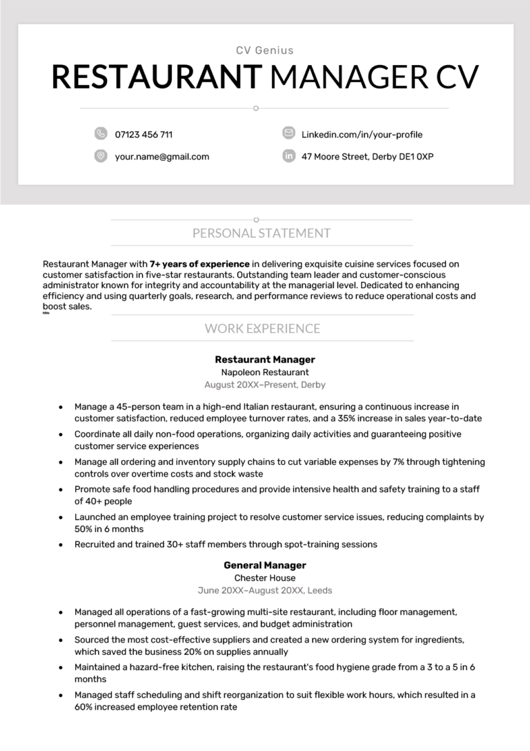 restaurant-manager-cv-examples-template-free-download