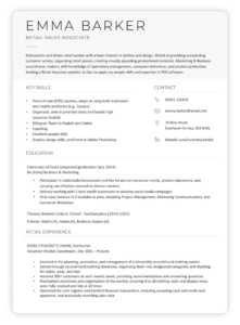 how to write a cv with no research experience
